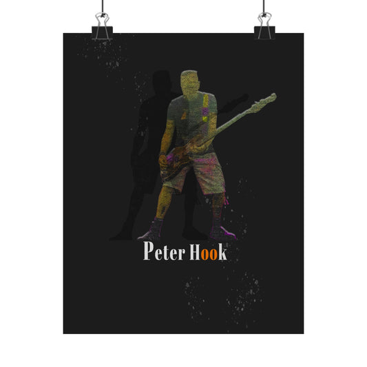 Peter Hook Print, Music Poster