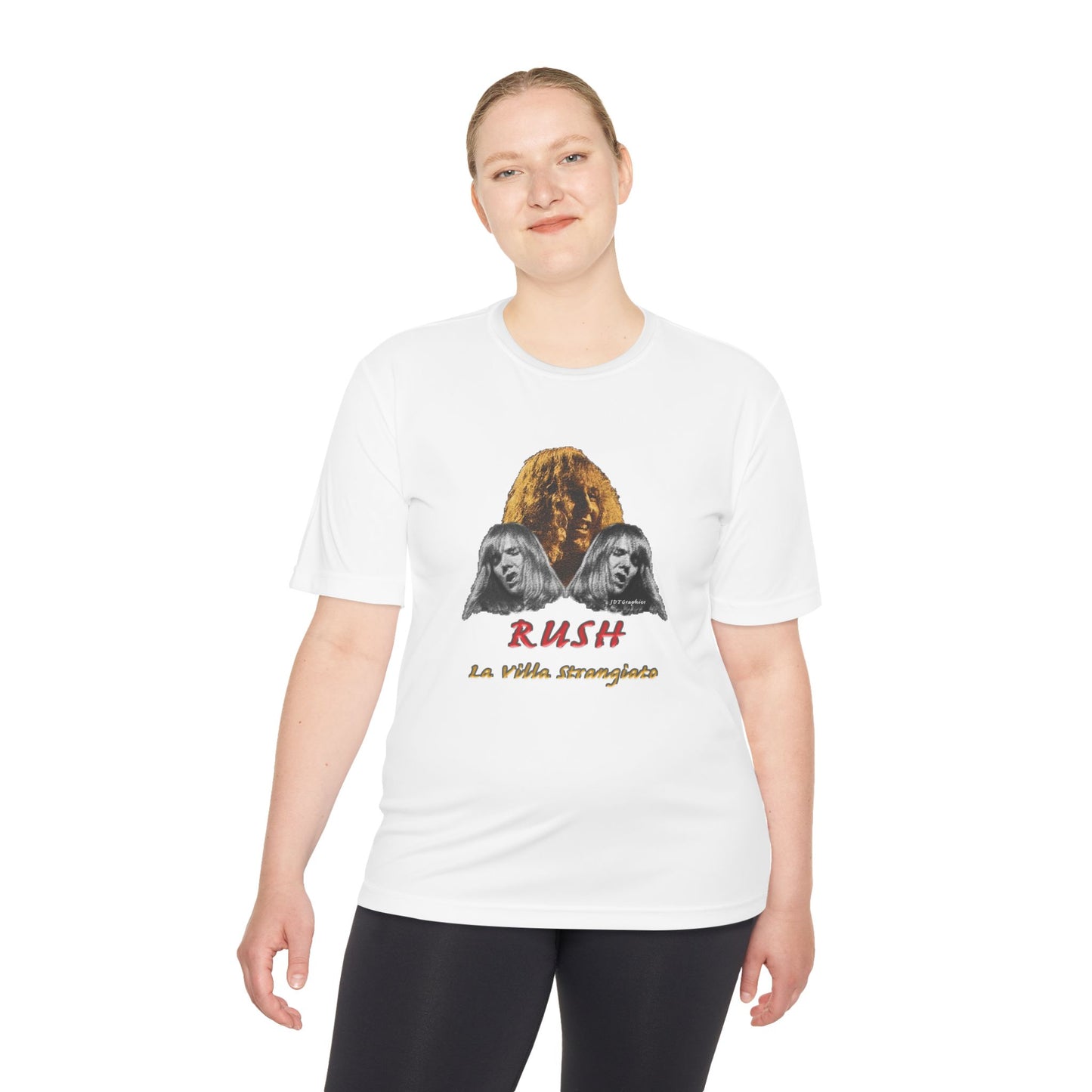 La Villa Strangiato Unisex Moisture Wicking Tee - Performance Shirt, Band Tee