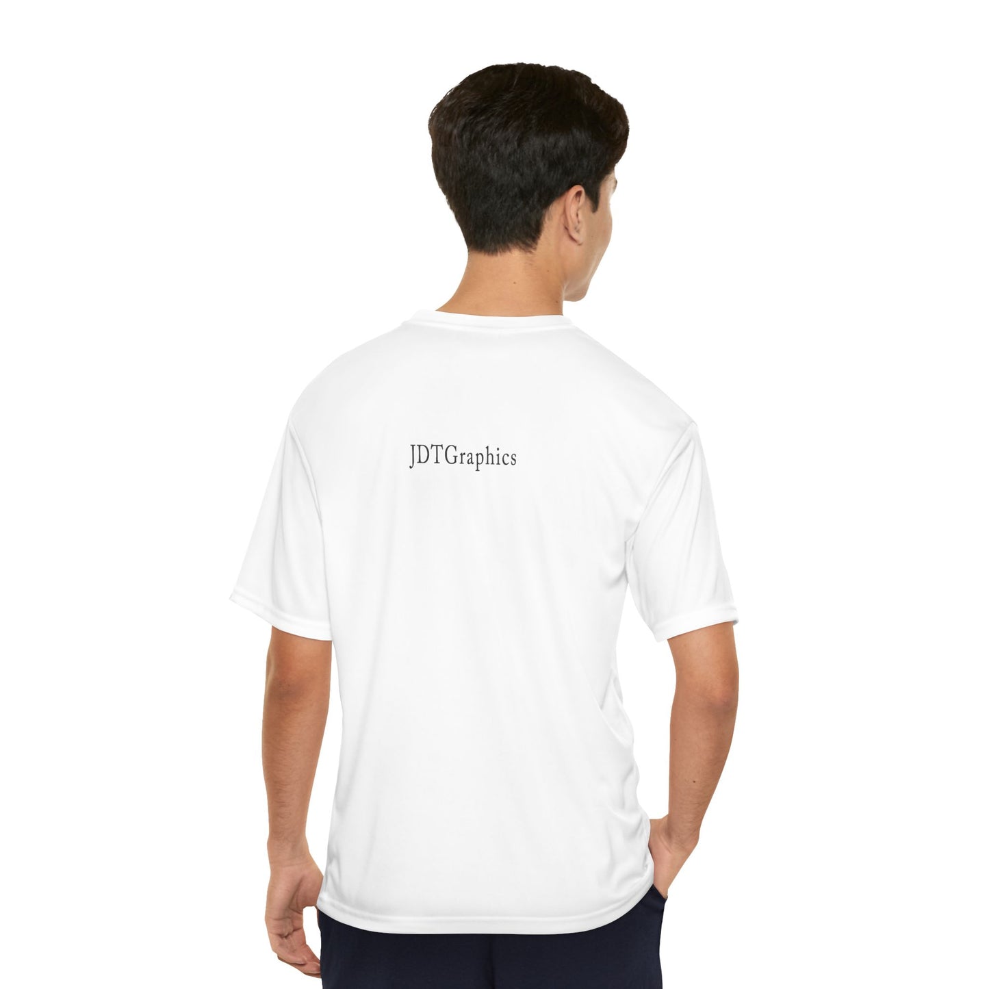 Men's Performance Running T-Shirt, Motivational Fitness Tee