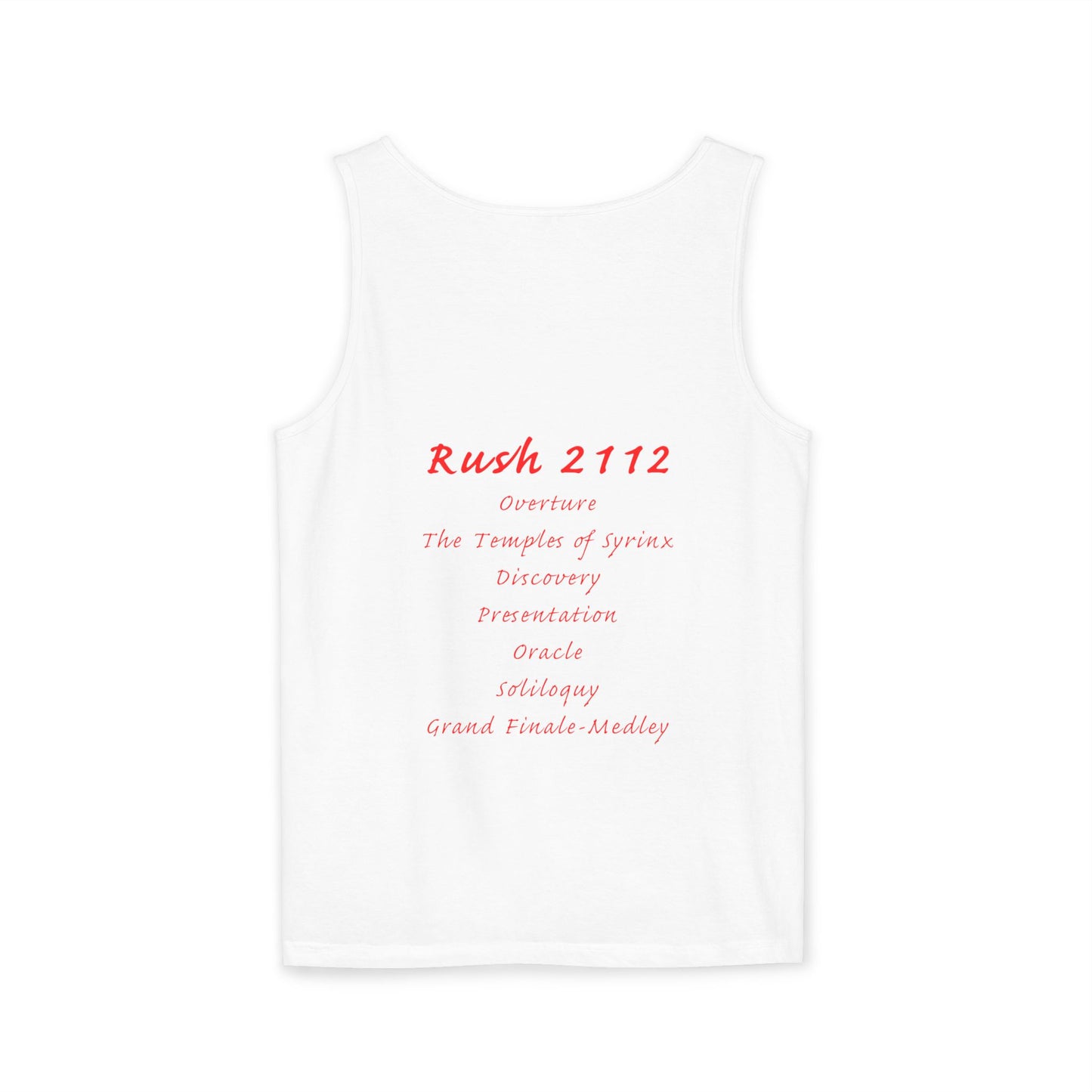 Rush Oracle Music Tank Top