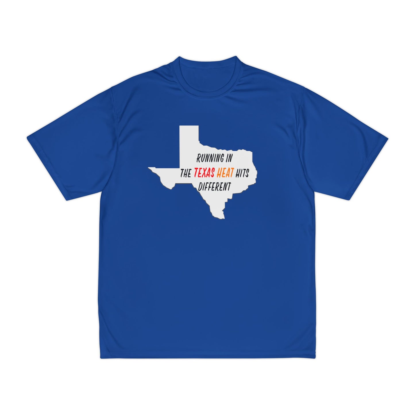 Texas Heat Men's Performance T-Shirt - Running Gear, Activewear, Gift for Runners