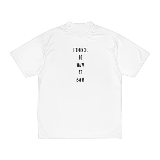 Men's Performance Running T-Shirt, Motivational Fitness Tee