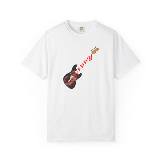 Geddy Typography Guitar Graphic Tee, Unisex Music Lover T-Shirt